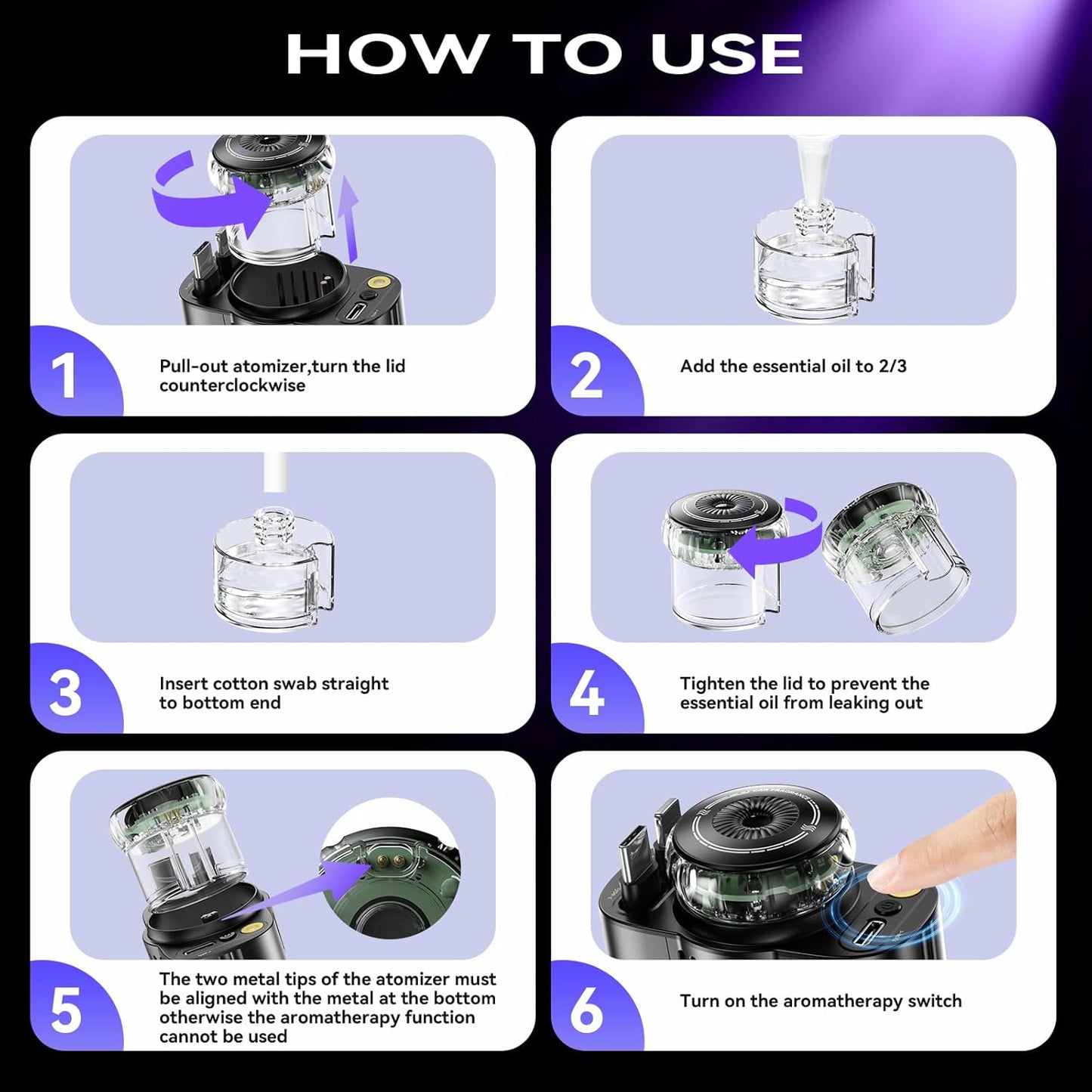 Starlight Aroma Car Charger