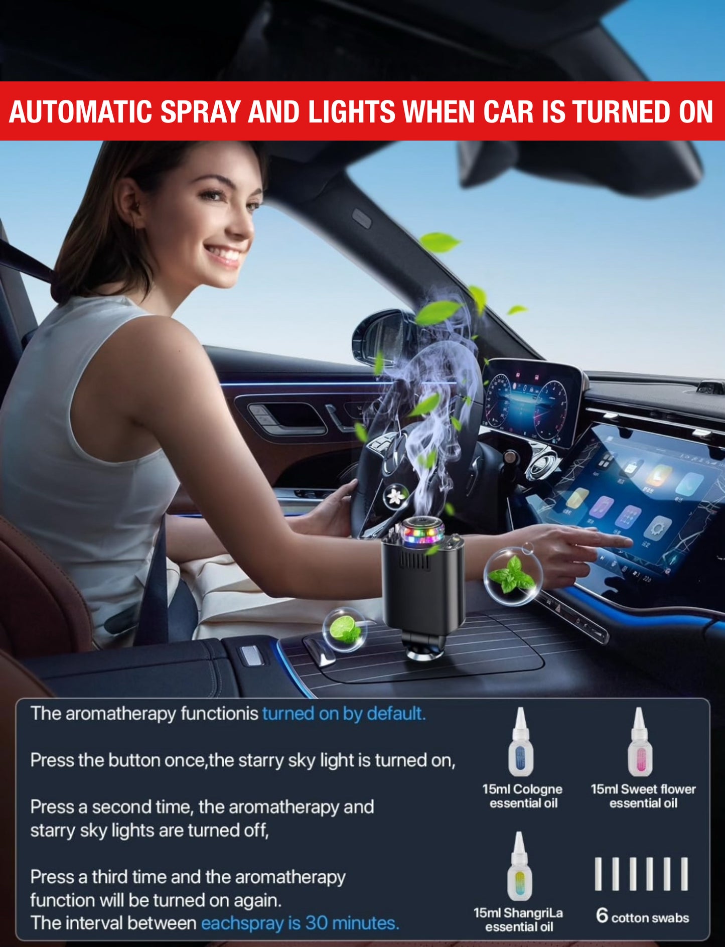 Starlight Aroma Car Charger