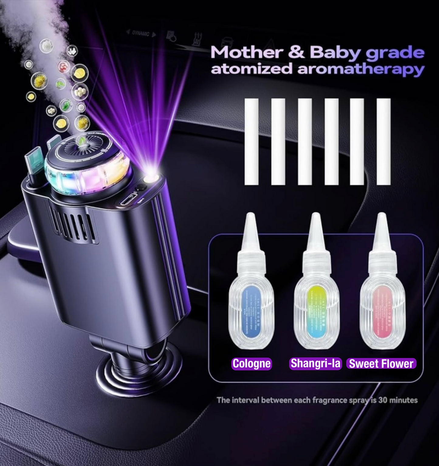 Starlight Aroma Car Charger