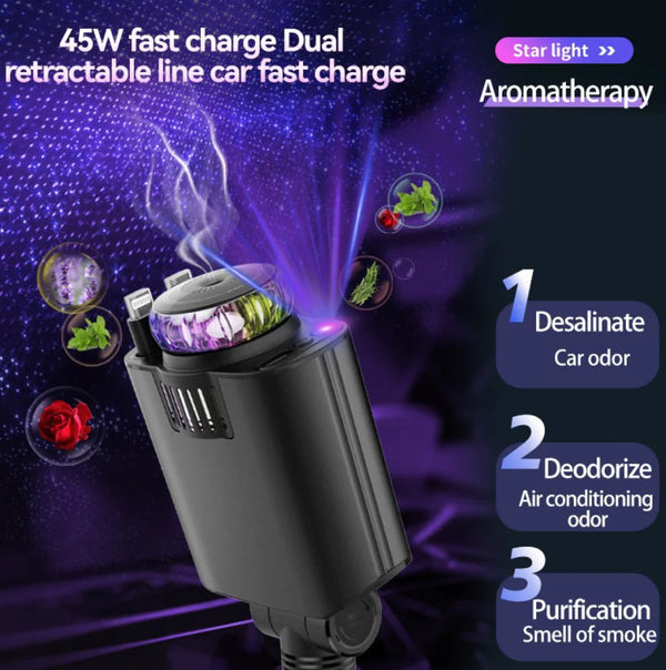 Starlight Aroma Car Charger