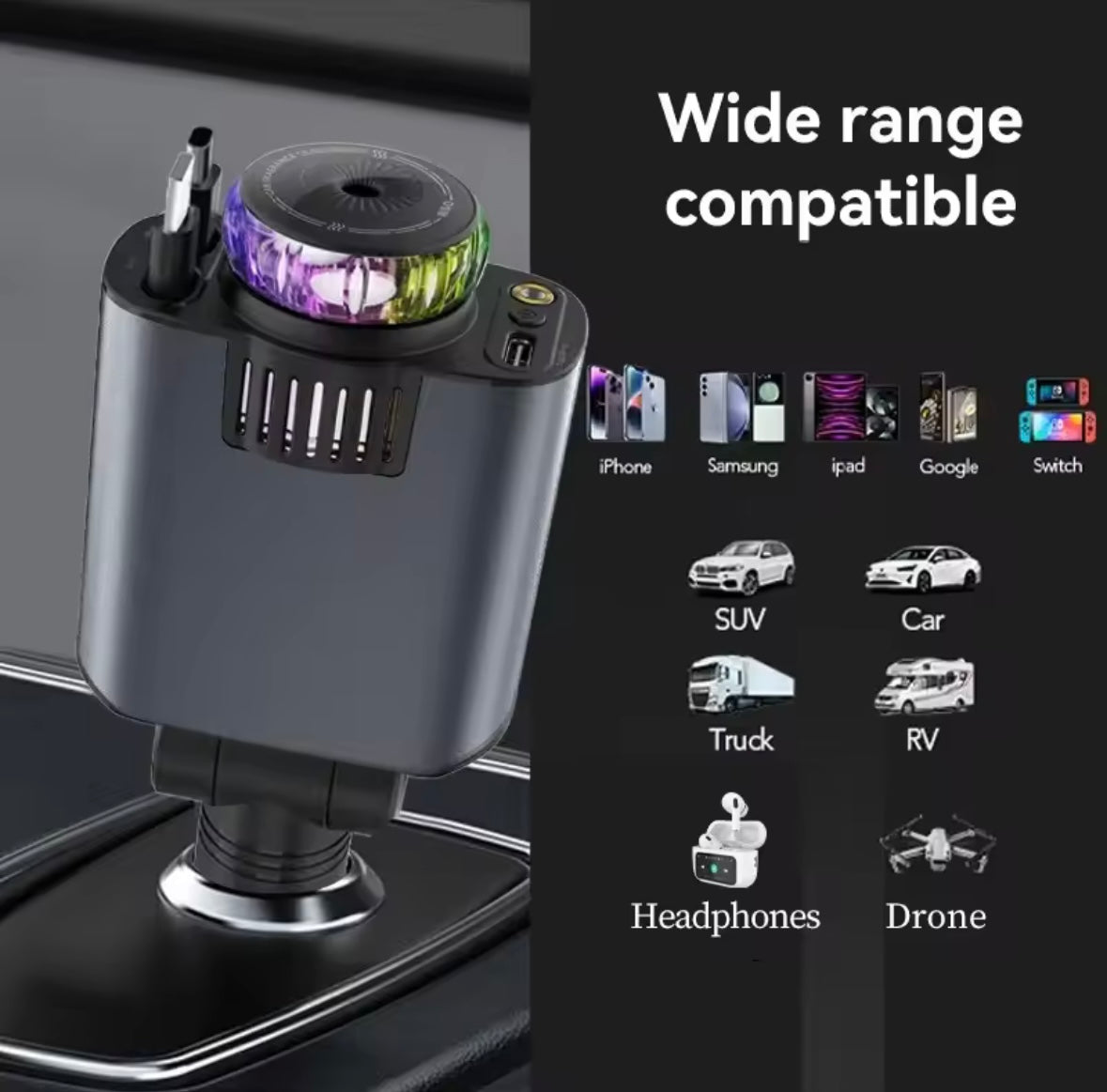 Starlight Aroma Car Charger